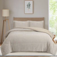 Acolchado Clásico liso Queen 230 x 240 cm beige