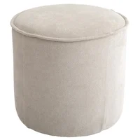 Puff redondo 40 x 40 x 40 beige