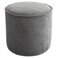 Puff redondo 40 x 40 x 40 gris