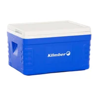 Conservadora apilable 30 L azul y blanco