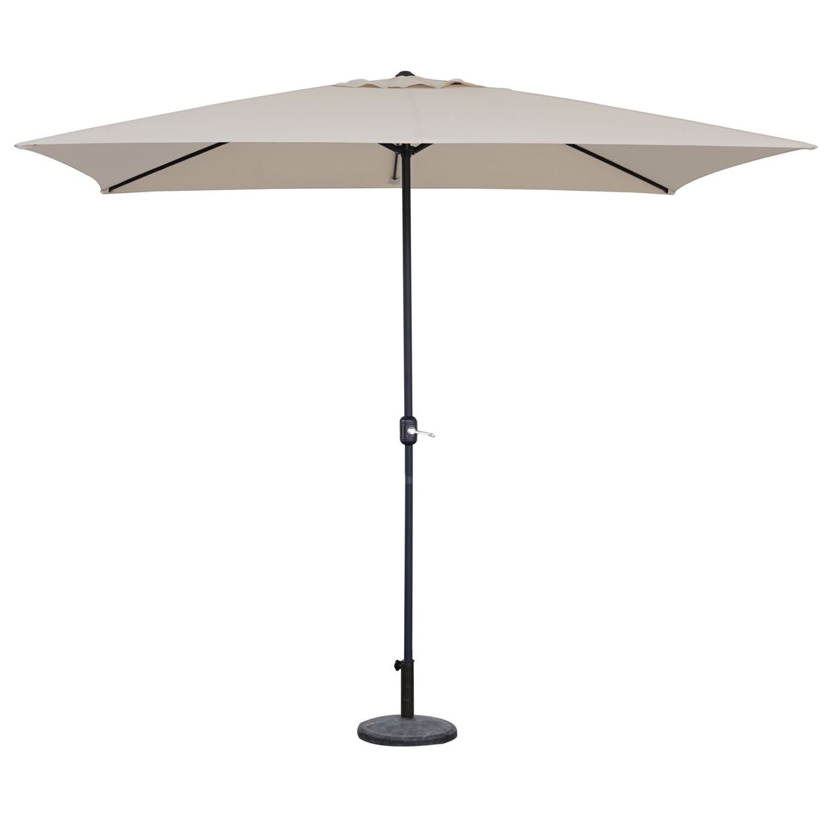 Ombrelone Retangular 260x200x300cm Cru Just Home Collection, marca Just Home Collection - Foto Principal