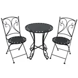 Conjunto de Varanda Roma Preto