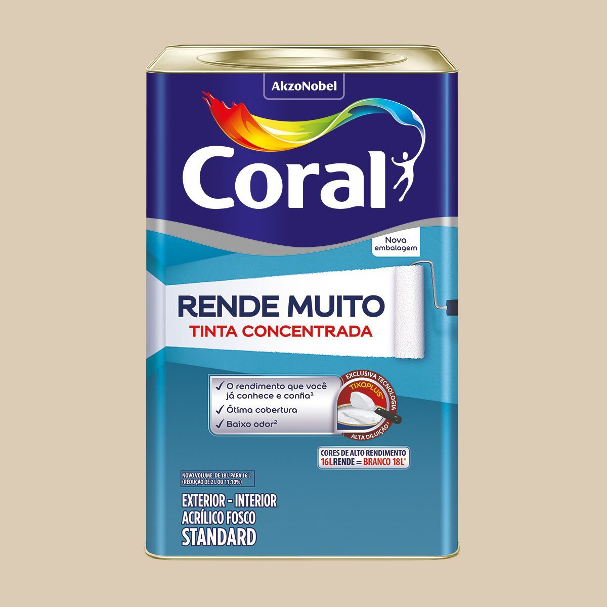RENDE MUITO 16L CORAL, AREIA, 16L, marca  - Foto 2