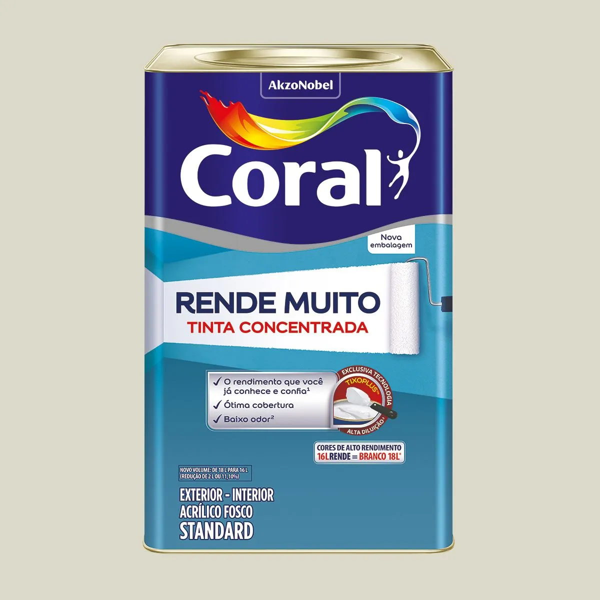 Rende Muito Branco Gelo 16L Coral, marca Coral - Foto 2