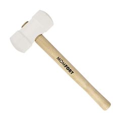 Martelo de Borracha 60 mm Branco Momfort