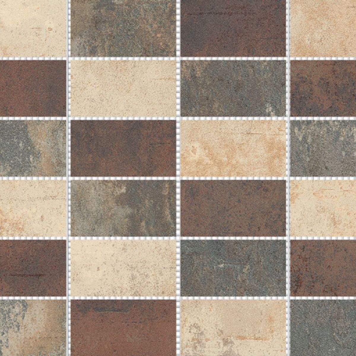 Acessório Argos Mosaico com 4 Peças Multicor 32x59cm, marca Incepa Pisos - Foto Principal