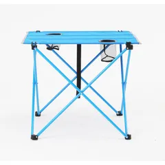 Mesa de Campismo Portatil 53x61x51