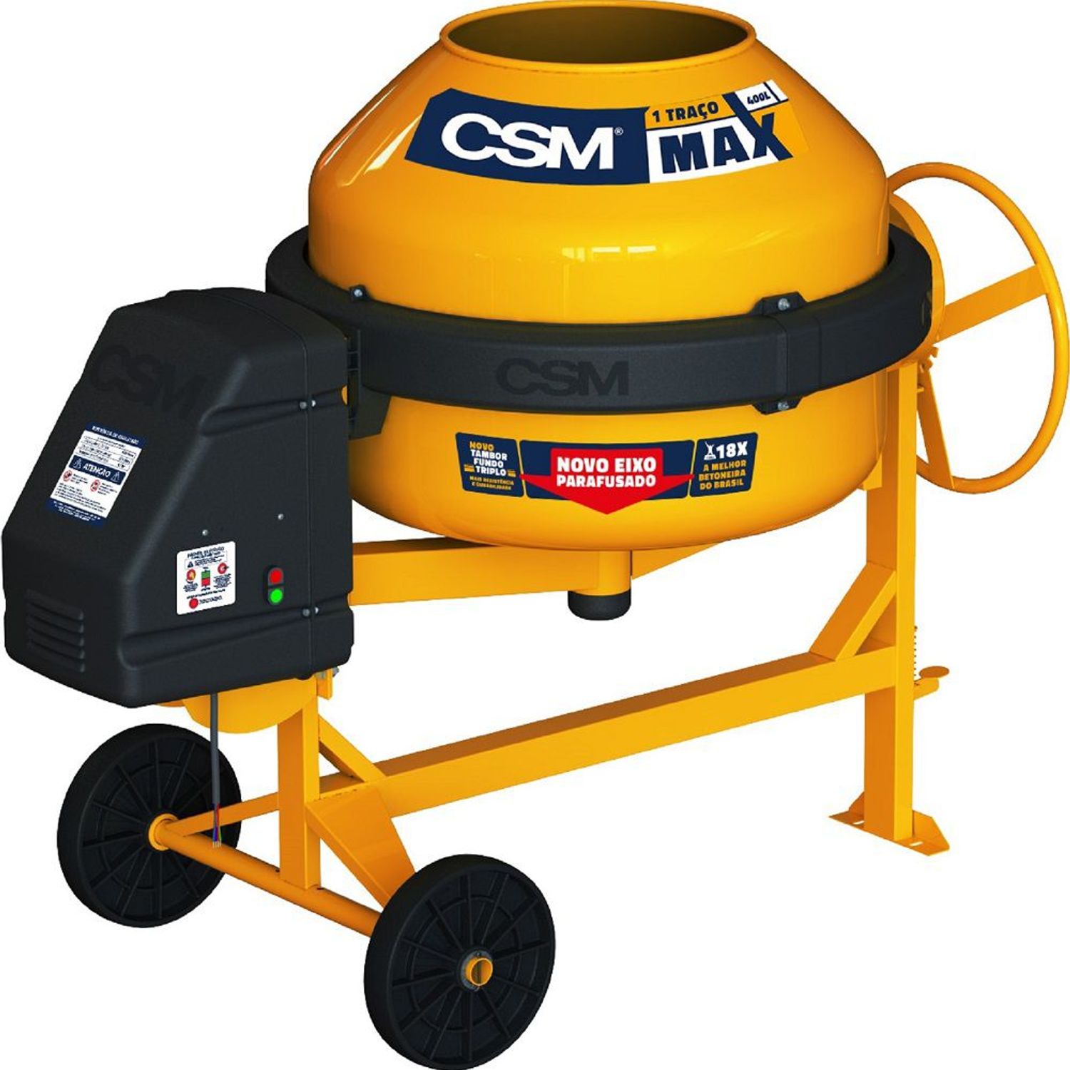 Betoneira 400L Mono 1 Traço Max Mono 220V CSM | Sodimac