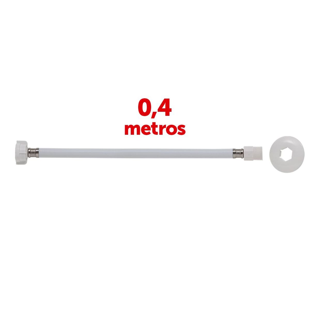 Ligação Flexível para Água em Pvc com Trançado Interno em Poliéster 40, marca Blukit - Foto Principal