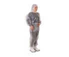 Conjunto de Polietileno Transparente com Elástico Capuz e Bota Prevemax