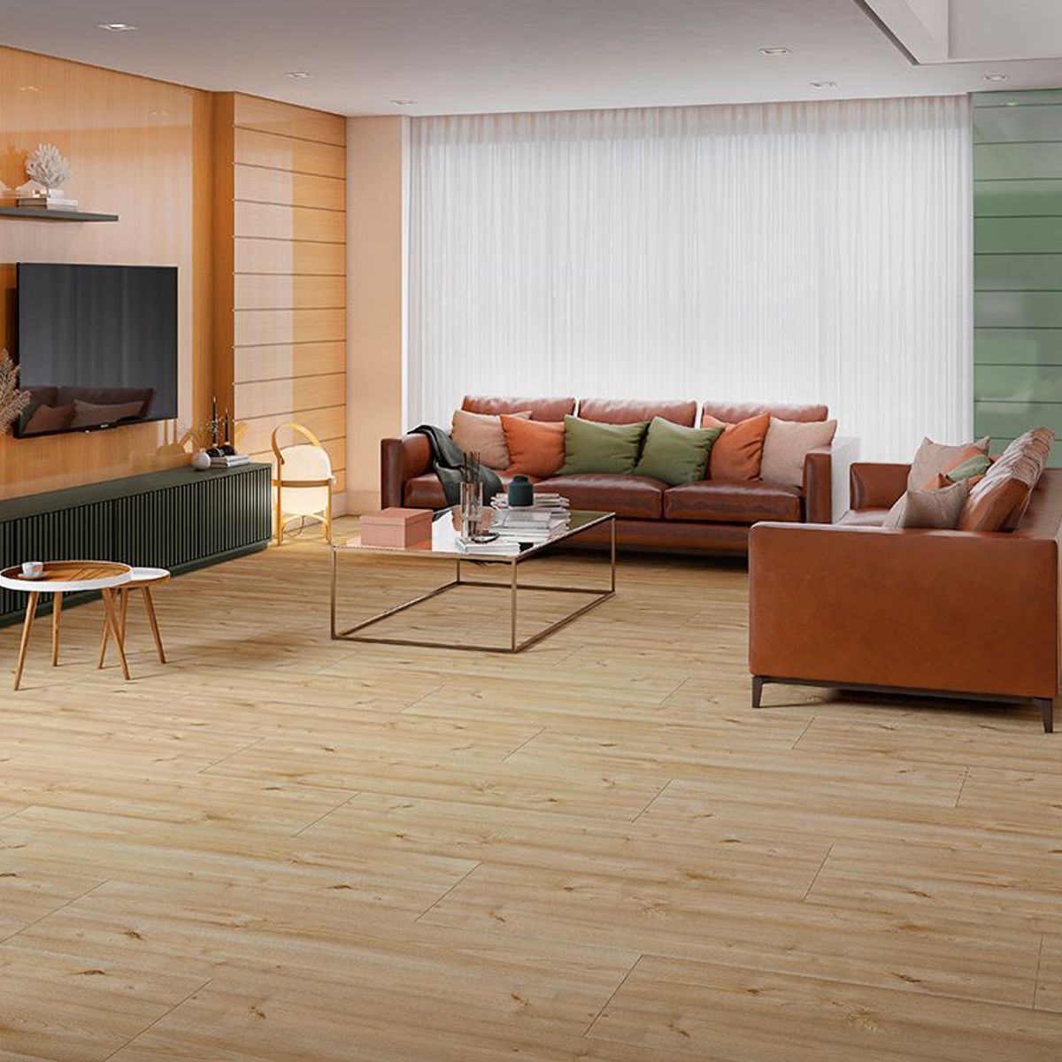 MDF Bp Peroba Rosa Raízes 1850x2750x15cm Eucatex, marca Eucatex - Foto 2
