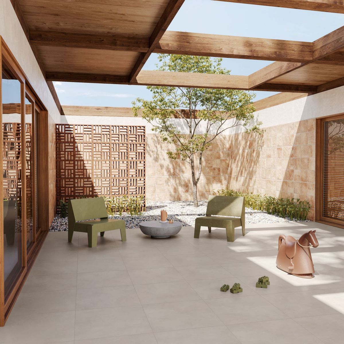 Porcelanato Pro Ivory Abs Retificado 89,5x89,5cm Caixa 2,4m² 7mm Incepa, marca Incepa - Foto Principal