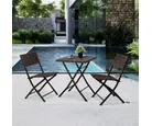 Conjunto de Varanda Dobrável Ratan Just Home Collection