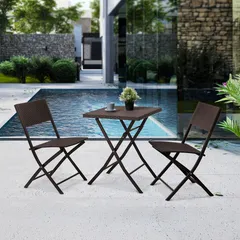 Conjunto de Varanda Dobrável Ratan Just Home Collection