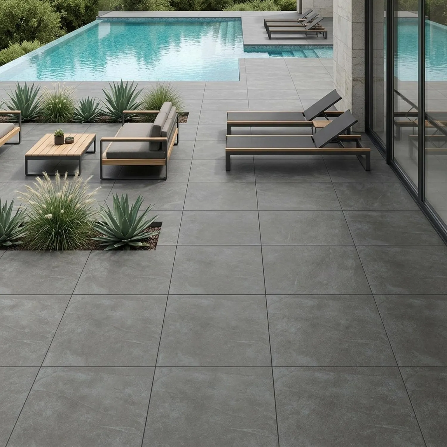 Porcelanato Minsk Externo 91x91cm Caixa 2,48m² Savane | Sodimac