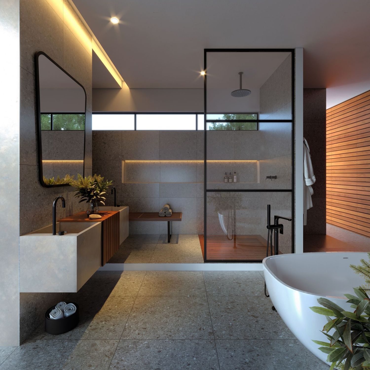 Porcelanato Terrazzine Bianco 72x72cm Caixa 2,59m² Savane | Sodimac