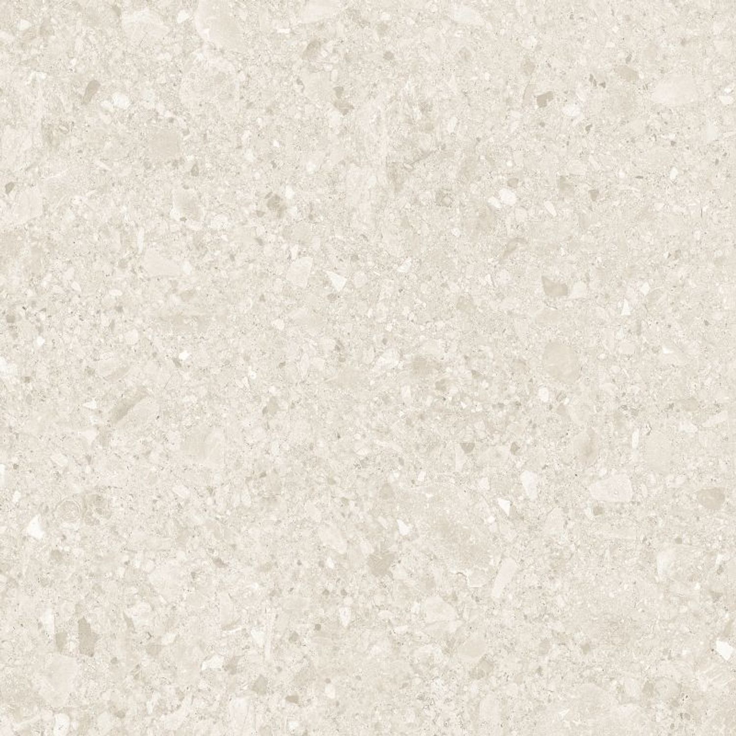 Porcelanato Terrazzine Bianco 72x72cm Caixa 2,59m² Savane | Sodimac