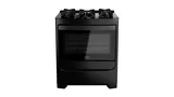 Fogão Consul 5 Bocas Preto Com Mesa De Vidro