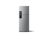Geladeira Consul Frost Free Duplex 410 Litros Com Espaço Flex Cor Inox Com Controle Interno De Temperatura