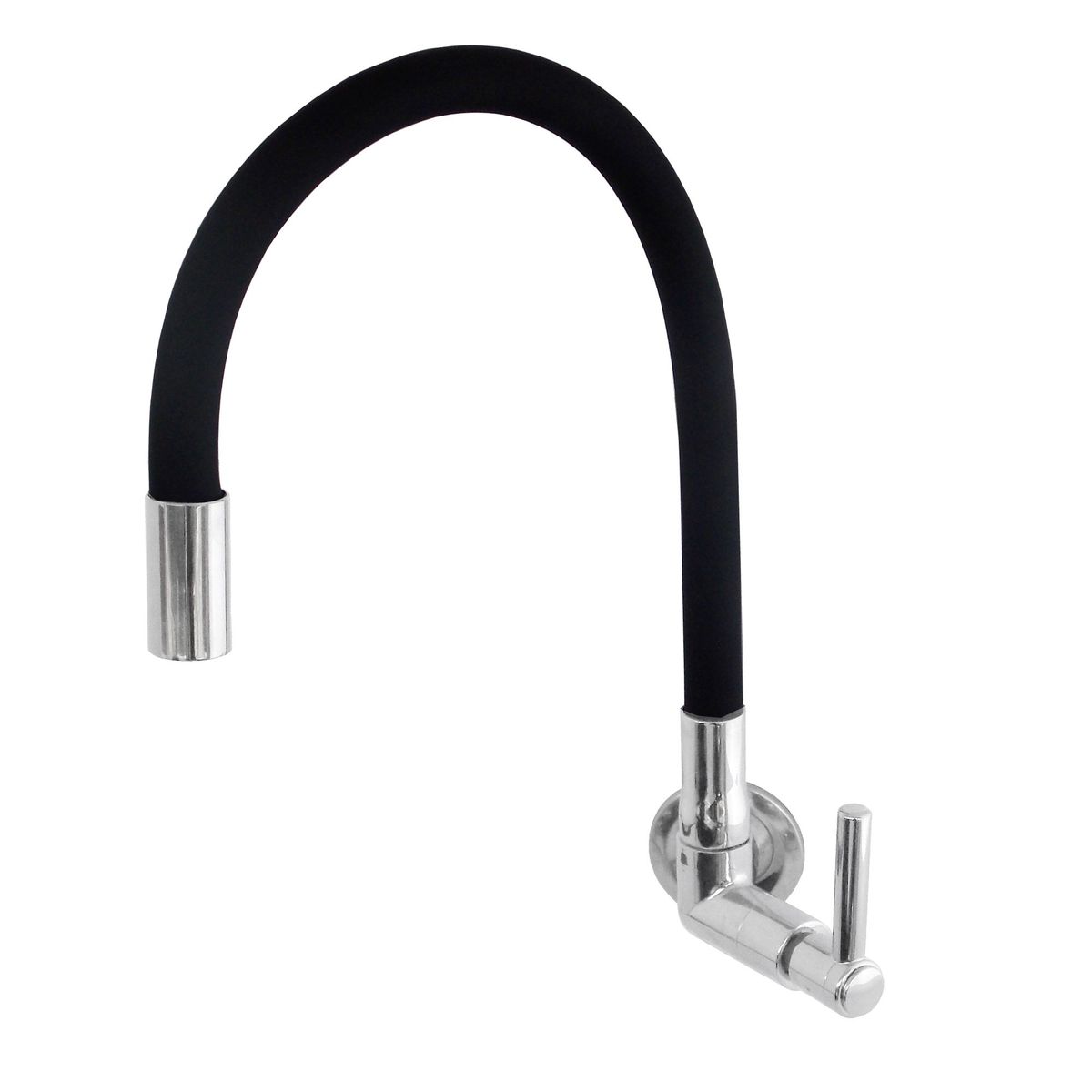 Torneira Cozinha Parede Bica Flexível Preta Karson, marca Karson - Foto Principal