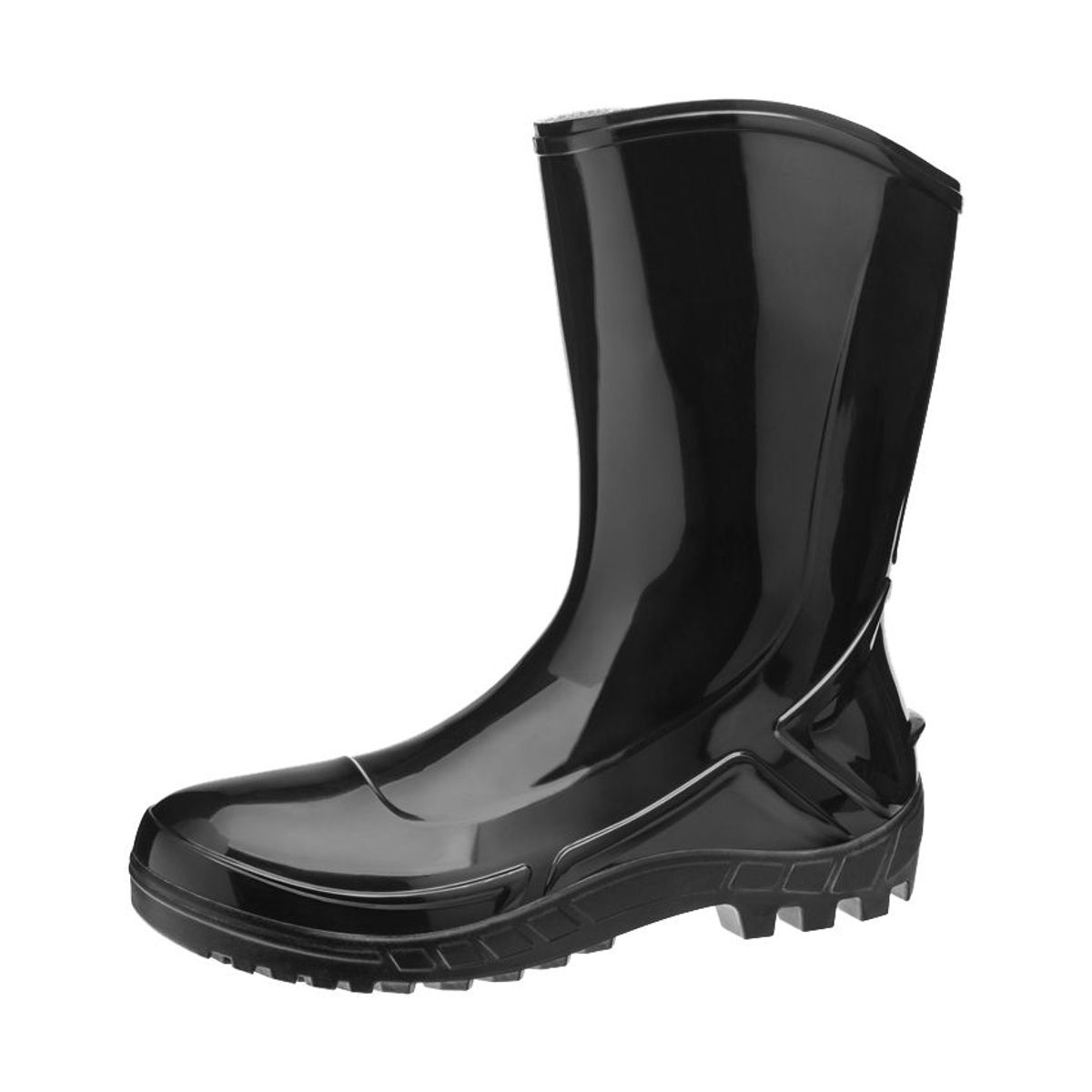 Bota PVC Cano Medio Preto 38 Marluvas, marca Marluvas - Foto Principal