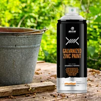 Tinta Spray Mtn Pro Galvanizado em Frio (Zinc Mate 98%) 400ml Montana Colors