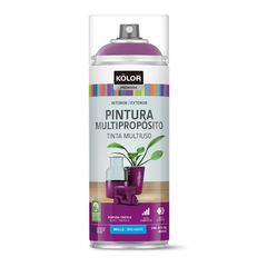 Kolor Pintura Esmalte Purpura Trafico Brilhante 400ml Sodimac