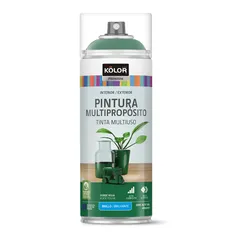 Kolor Pintura Esmalte Verde Hoja Brilhante 400ml Sodimac