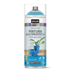 Kolor Pintura Esmalte Celeste Mate 400ml Sodimac