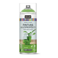 Kolor Pintura Esmalte Verde Hierba Mate 400ml Sodimac