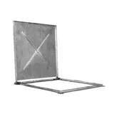 Tampão de Aluminio 50x50cm Artic Comum Odem