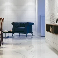 Porcelanato Le Blanc Polido 84x84cm Caixa 2,10m² Elizabeth