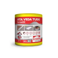 Fita Asfáltica Alumínio Vedatudo 20cm Brasilit