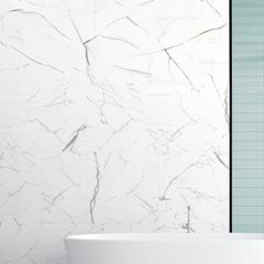 Porcelanato Acetinado Carrara Cristal 70x70cm Caixa 2,44m² Delta Ceramica