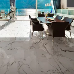 Porcelanato Polido Carrara Cristal 70X70 Cx2.44