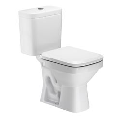 Kit Completo Bacia com Caixa Acoplada Lirio Branco Fiori