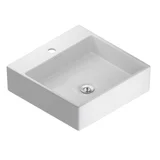 Cuba de Apoio Taut Quadrada Com Mesa 410x410cm Branco Kohler