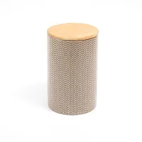 Pote Zig Zag Dol com Tampa Bambu Grande 1,5l Oikos