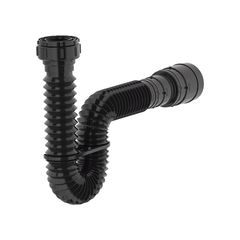 Sifão Tubo Extensivel Com Suporte Preto Censi