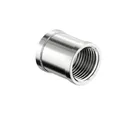 Luva de Latão Cromado Rosca 1/2" Censi