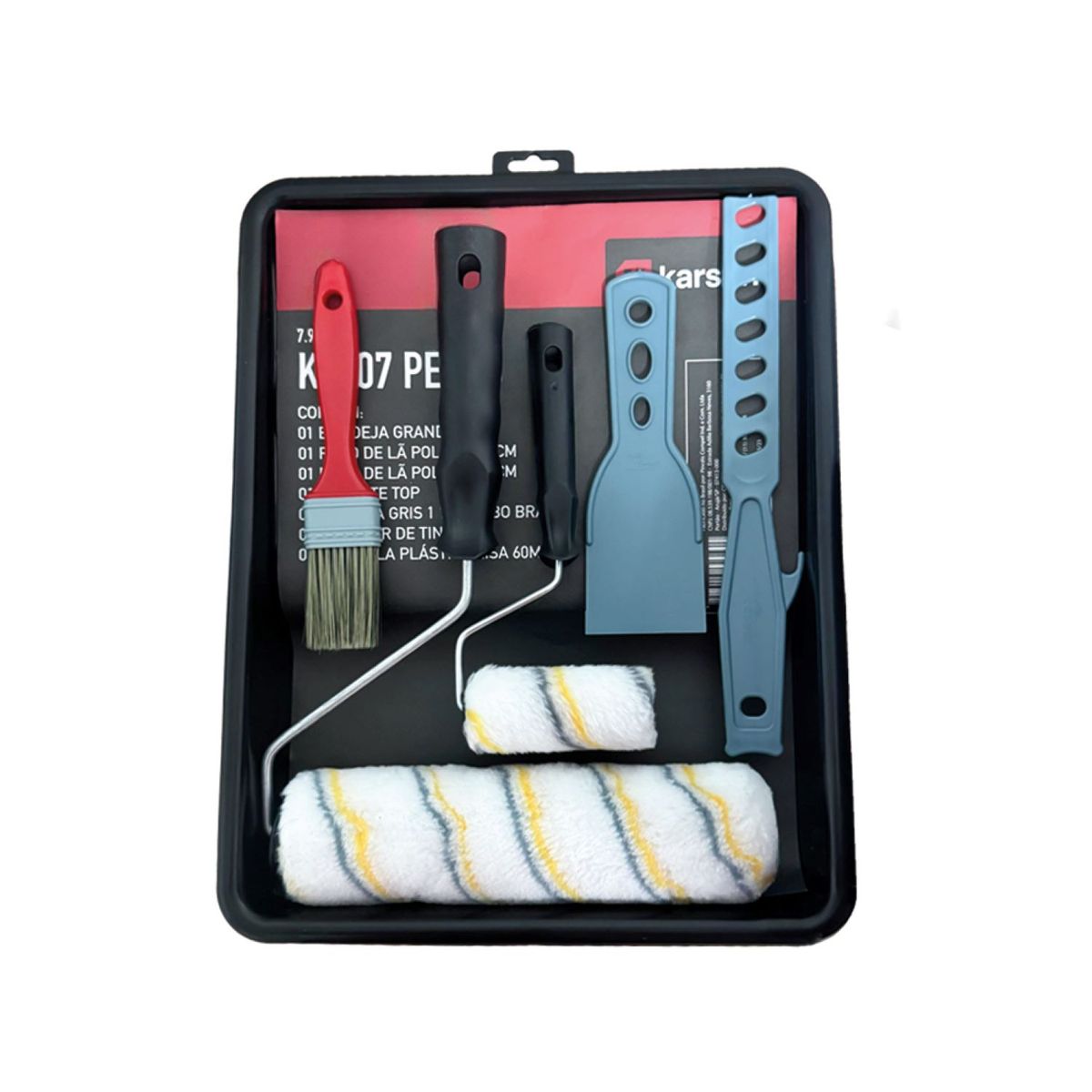 Kit Standard de Acessórios para Pintura com 7 peças Karson, marca Karson - Foto 2