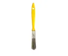 Trincha 1 2 Cerda Gris Cabo Amarelo Referencia 301 Pincéis Compel
