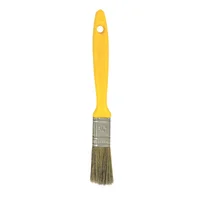 Trincha 3/4  Cerda Gris Cabo Amarelo Referencia 302 Pincéis Compel