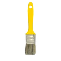 Trincha 1 1/2 Cerda Gris Cabo Amarelo Referencia 304 Pincéis Compel