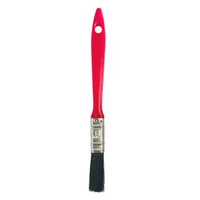 Trincha 1/2  Cerda Preta Cabo Vermelho Referencia 401 Pincéis Compel