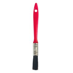 Trincha 1/2  Cerda Preta Cabo Vermelho Referencia 401 Pincéis Compel