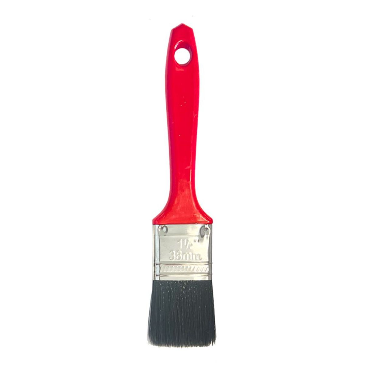 Trincha 1 1/2  Cerda Preta Cabo Vermelho Referencia 404 Pincéis Compel, marca Pincéis Compel - Foto Principal