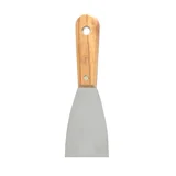 Espatula de Aço Inox com Cabo de Madeira 60mm Pincéis Compel