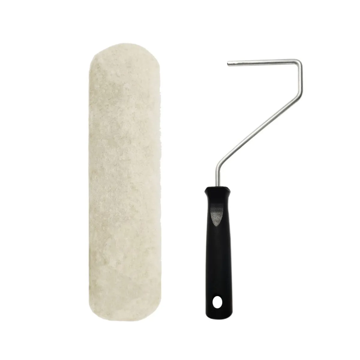 Rolo de Lã Carneiro 23cm com Cabo Pinceis Compel, marca Pinceis Compel - Foto 2