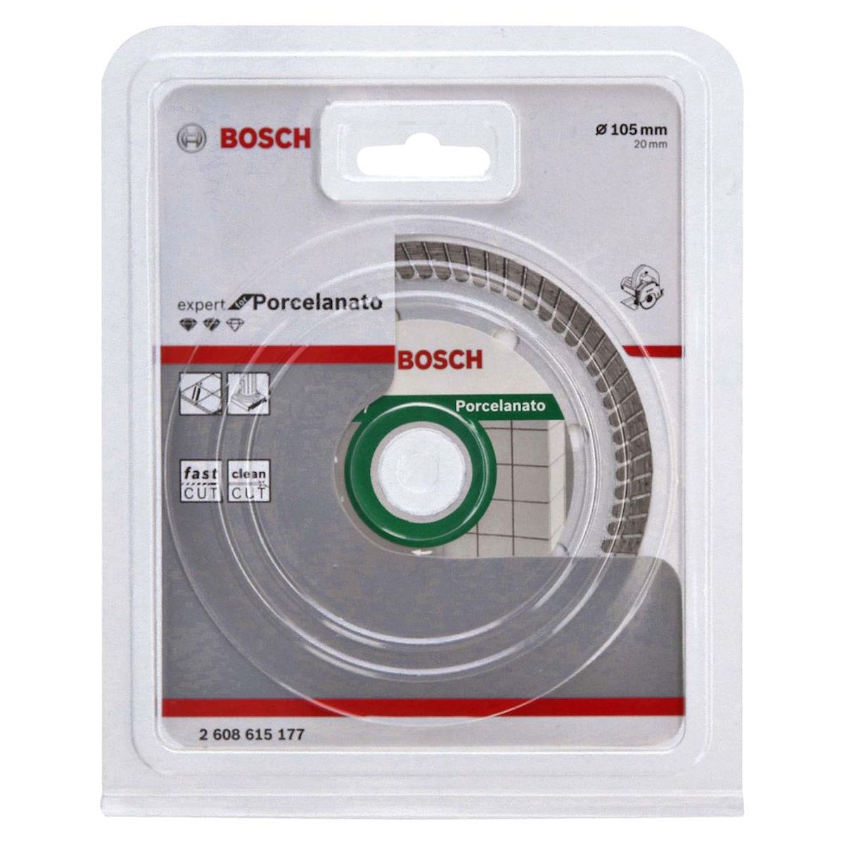 Disco Diamantado Turbo Fino 105mm Expert, marca Bosch - Foto 2